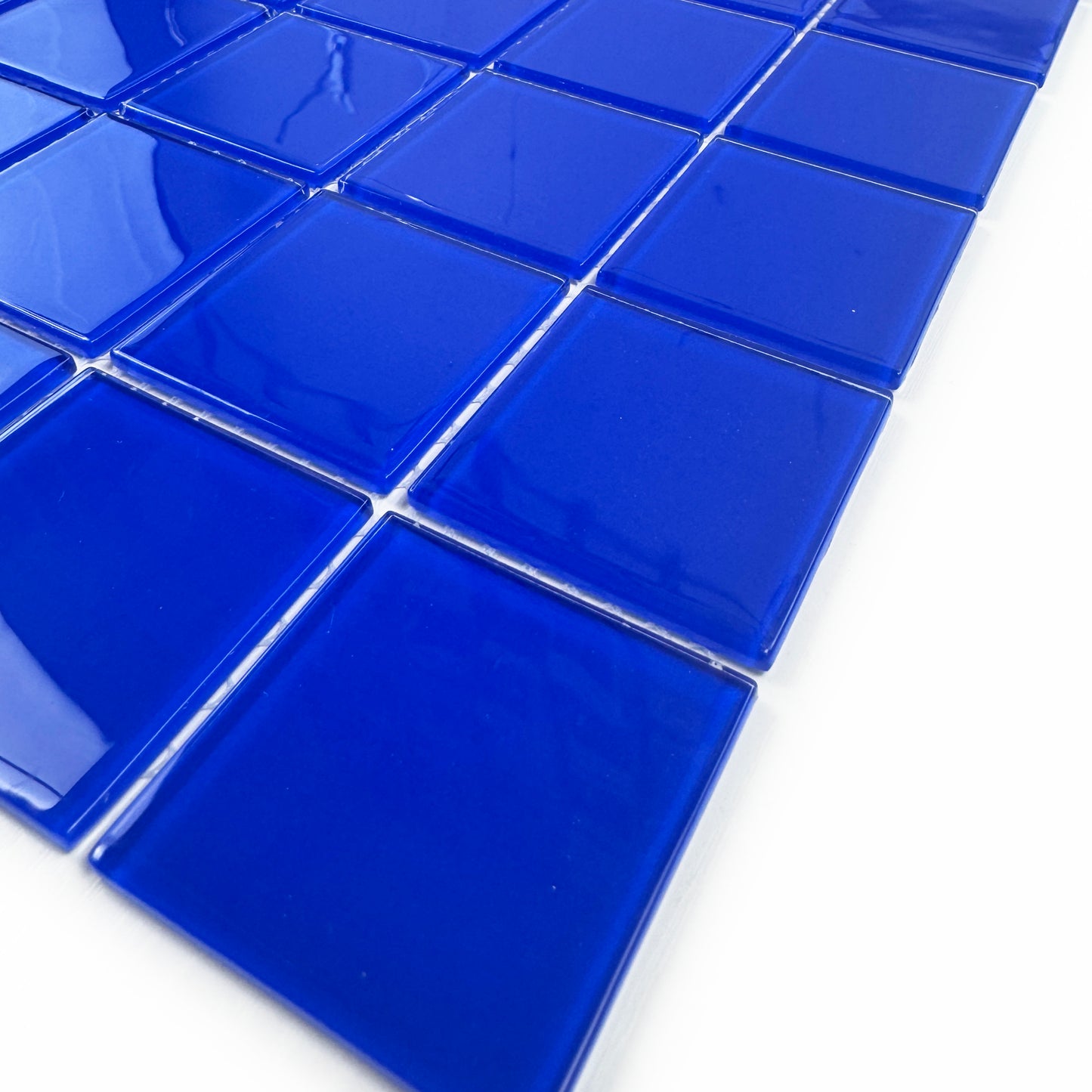 Azure Enchantment Series Klein Blue Crystal Glass Mosaic