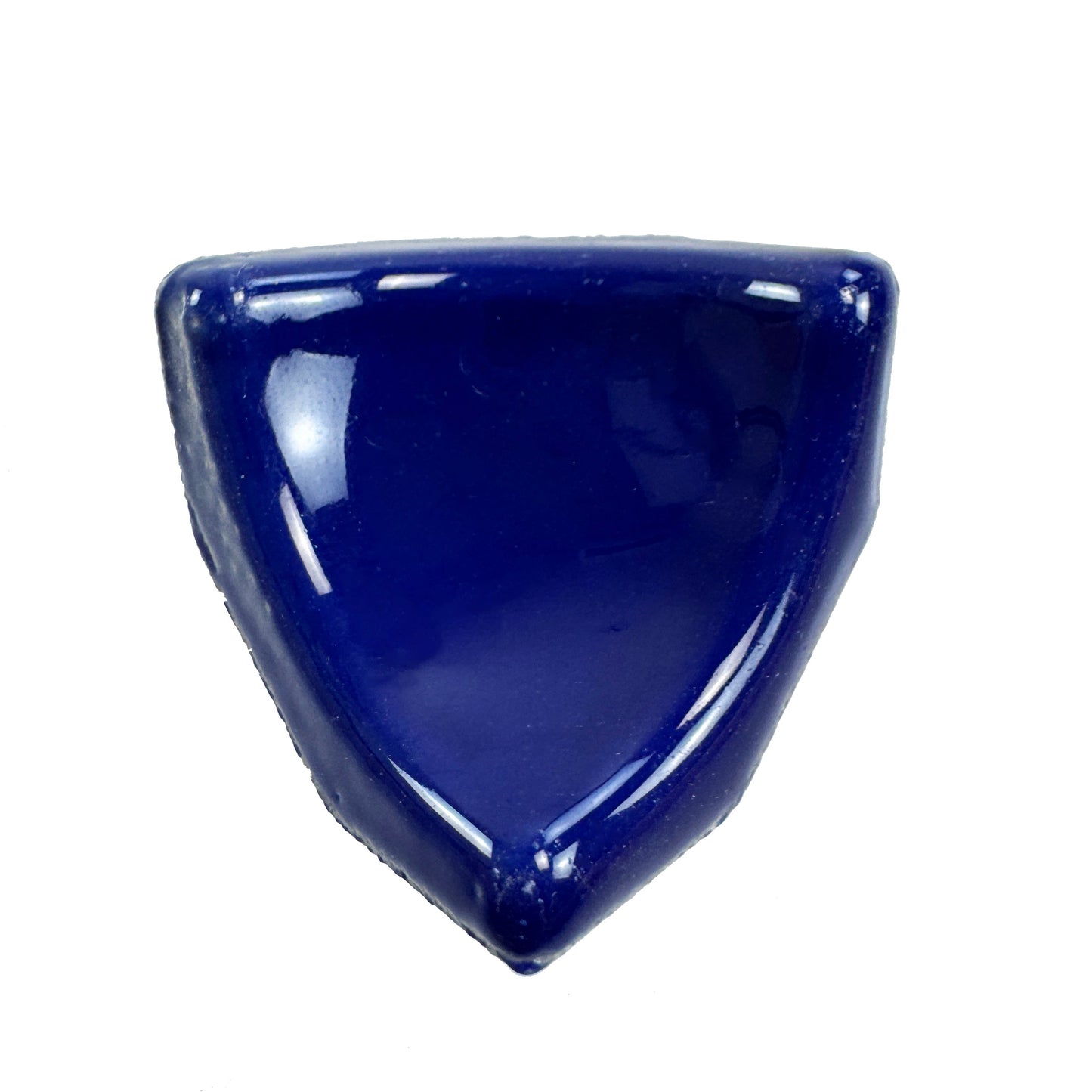 Luminous Corners Series Dark Blue Plain Small Three-Way Internal Corner Glazed Porcelain