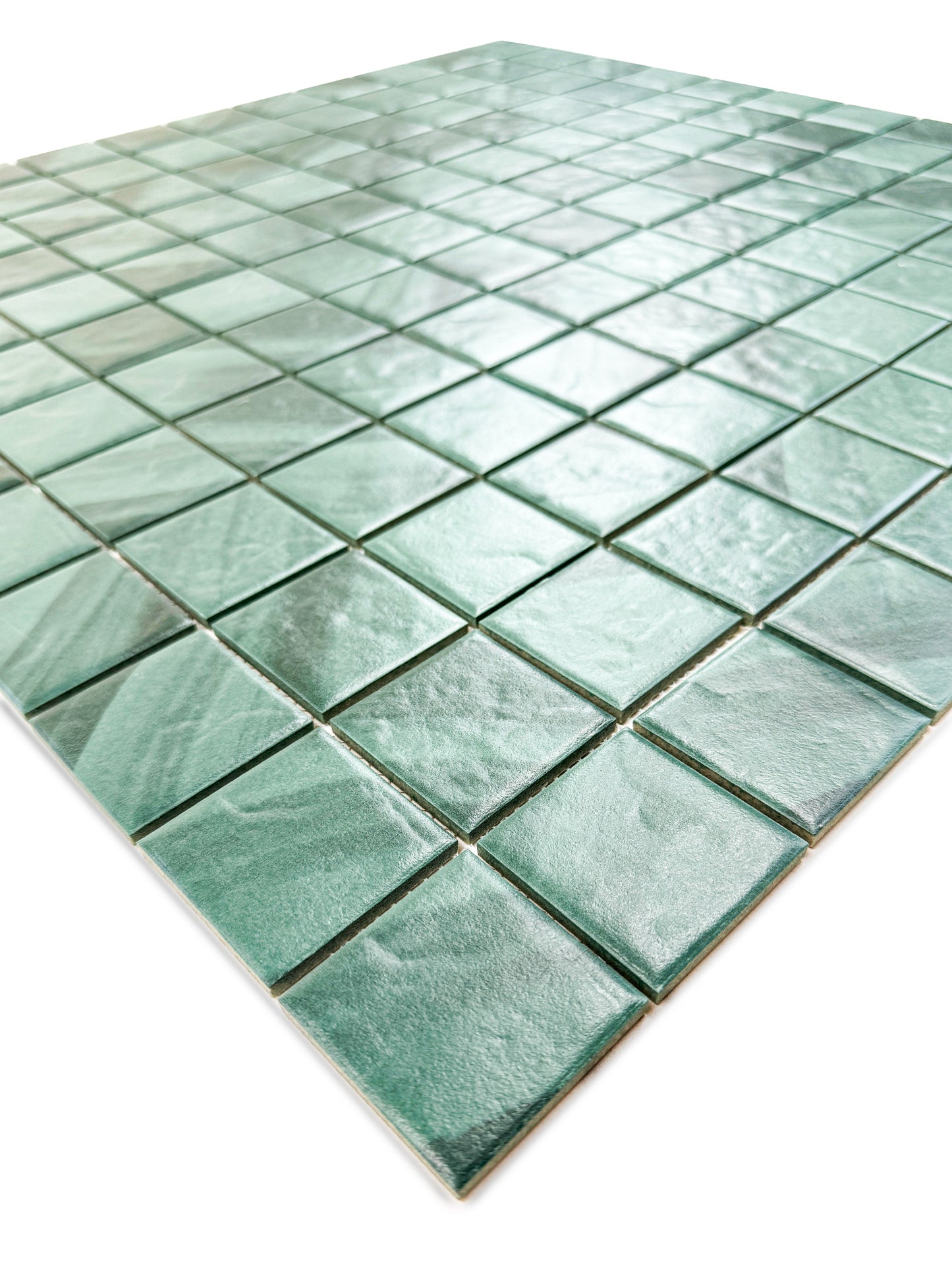 Majestic Naturale Mozambico Forest Green Stone Pattern Porcelain Mosaic