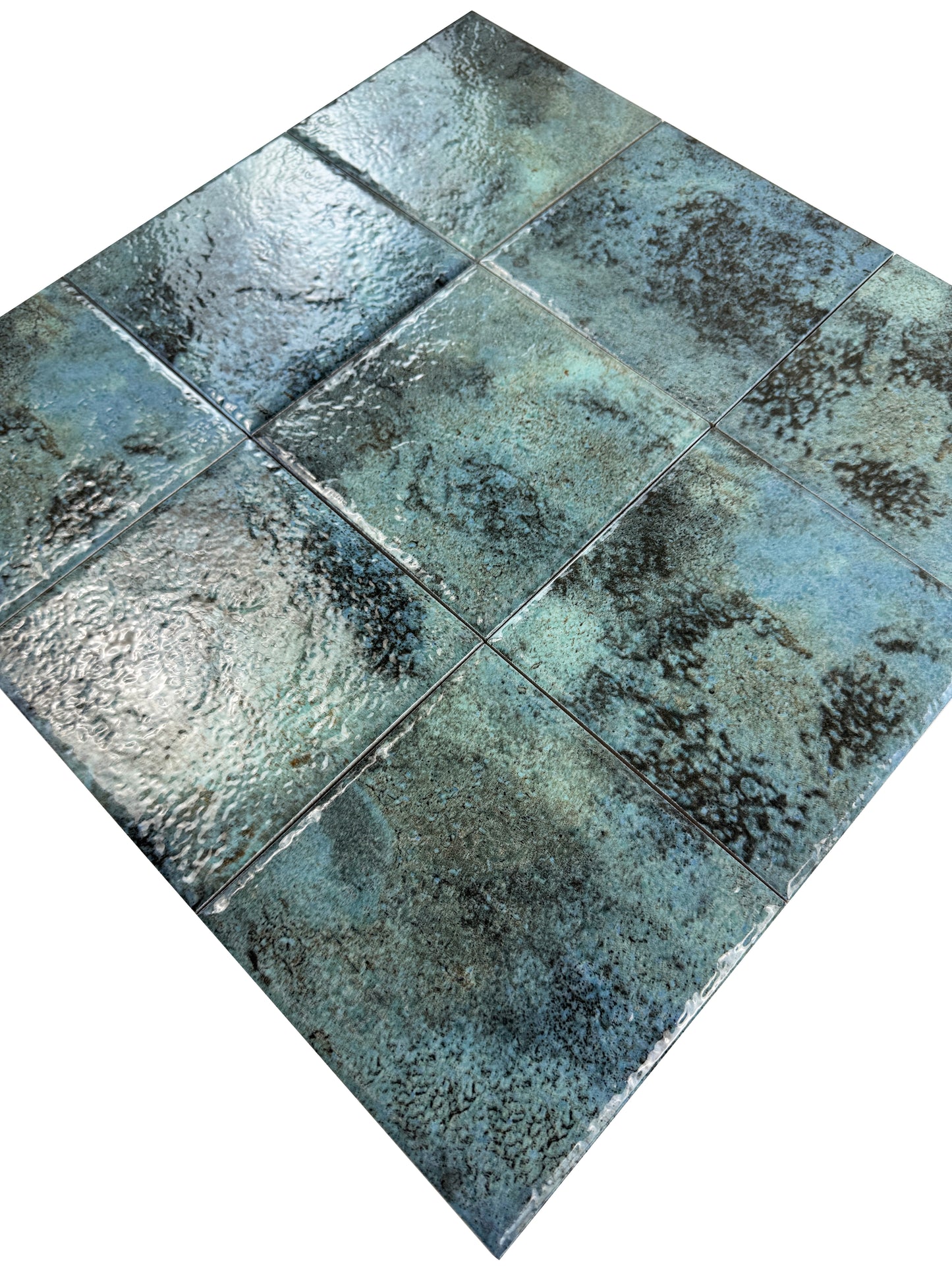 Majestic Natural Series turquoise green natural gradients design Porcelain tile