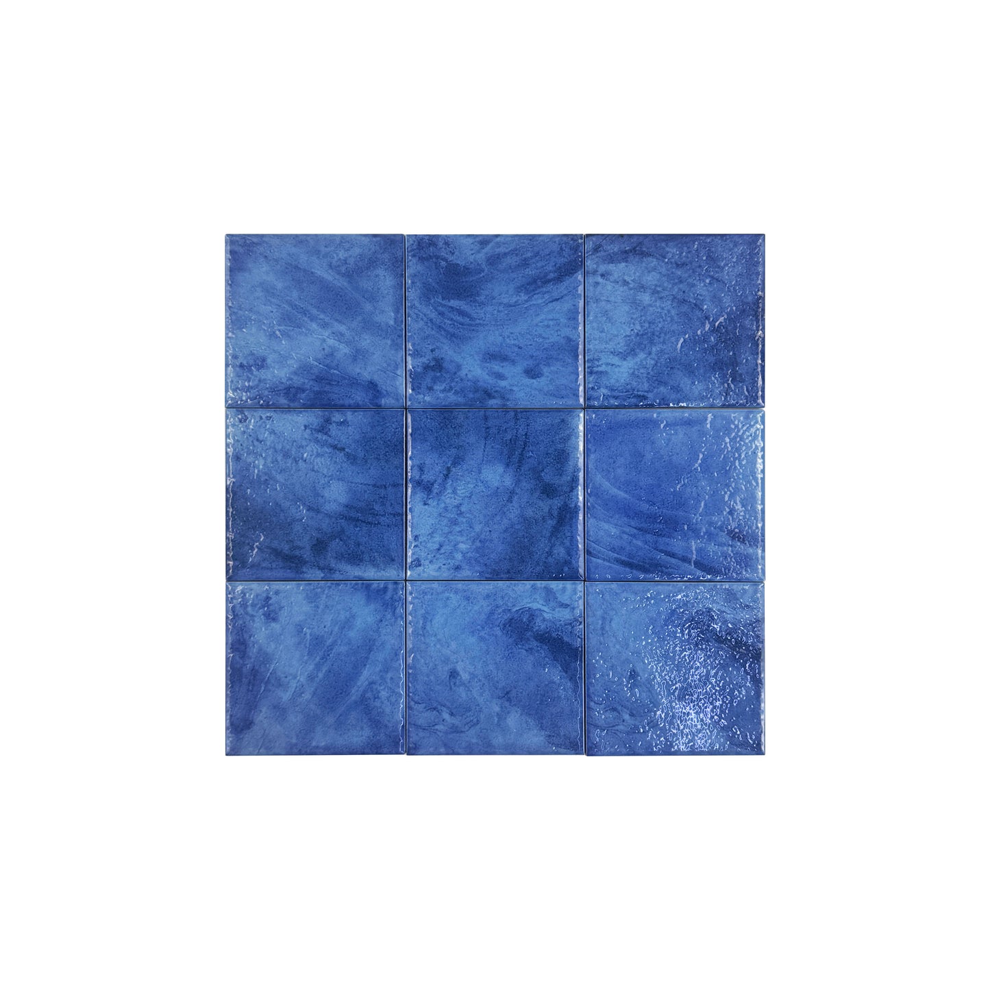Majestic Natural Series Royal Blue & Cobalte blue mixed natural gradients design Porcelain tile