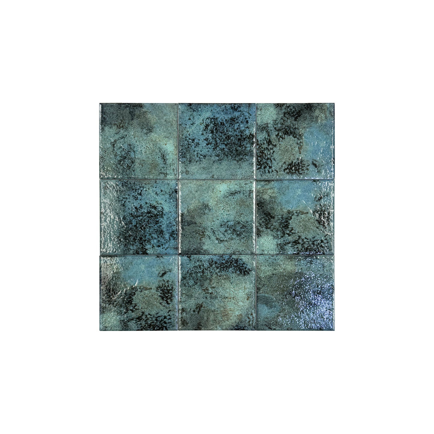Majestic Natural Series turquoise green natural gradients design Porcelain tile