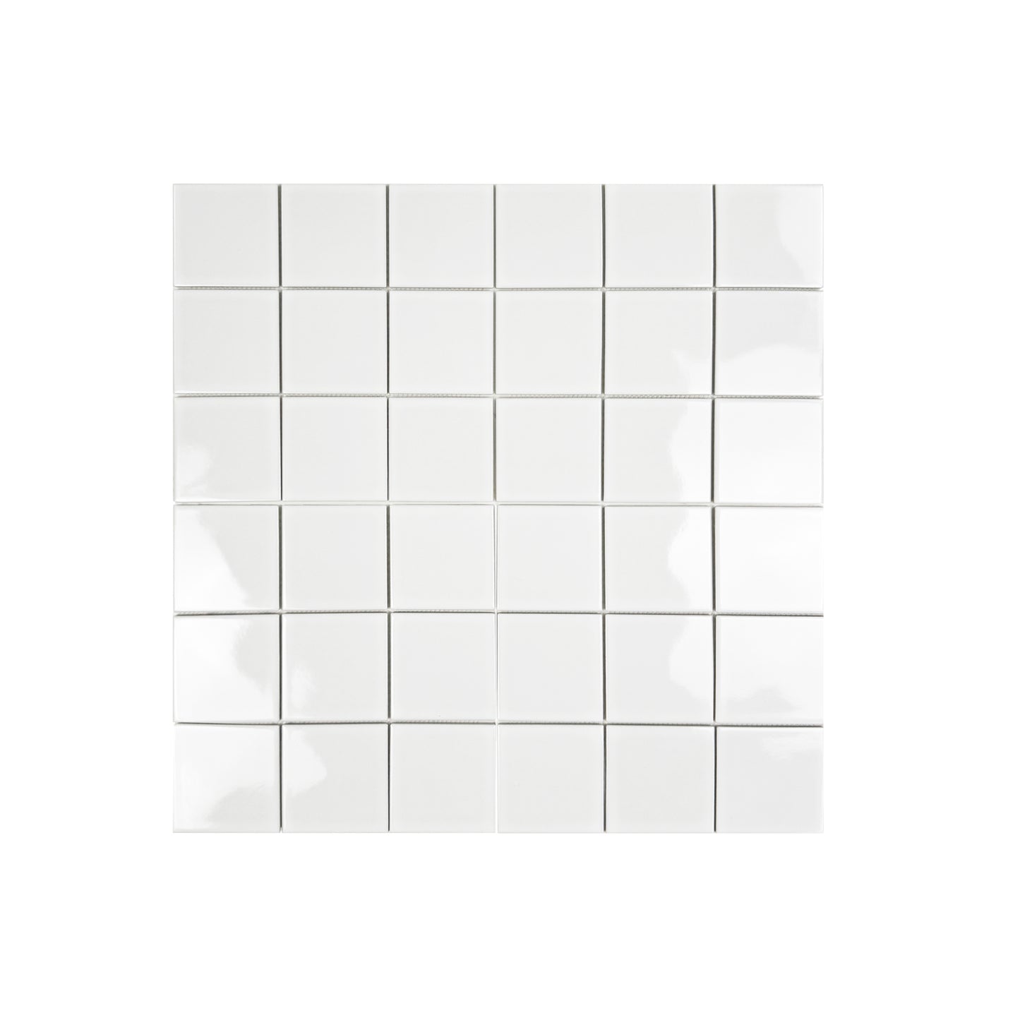 white mosaic in a white background