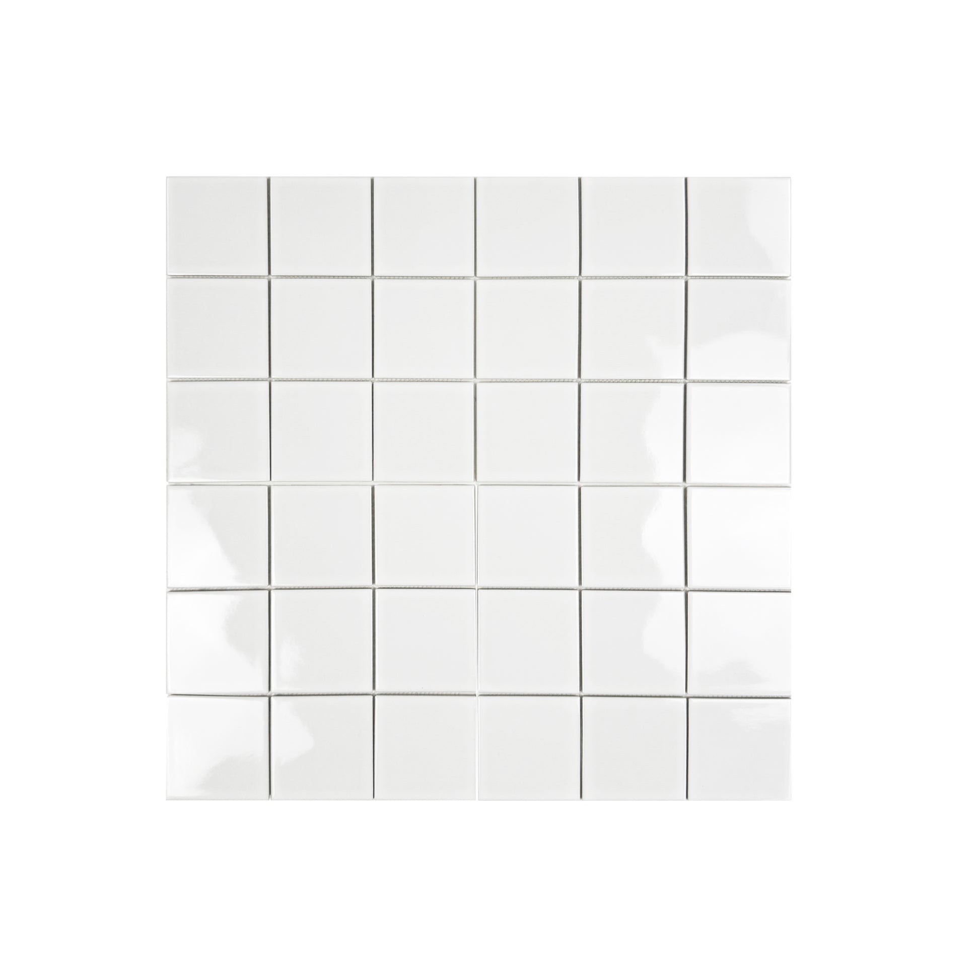 white mosaic in a white background