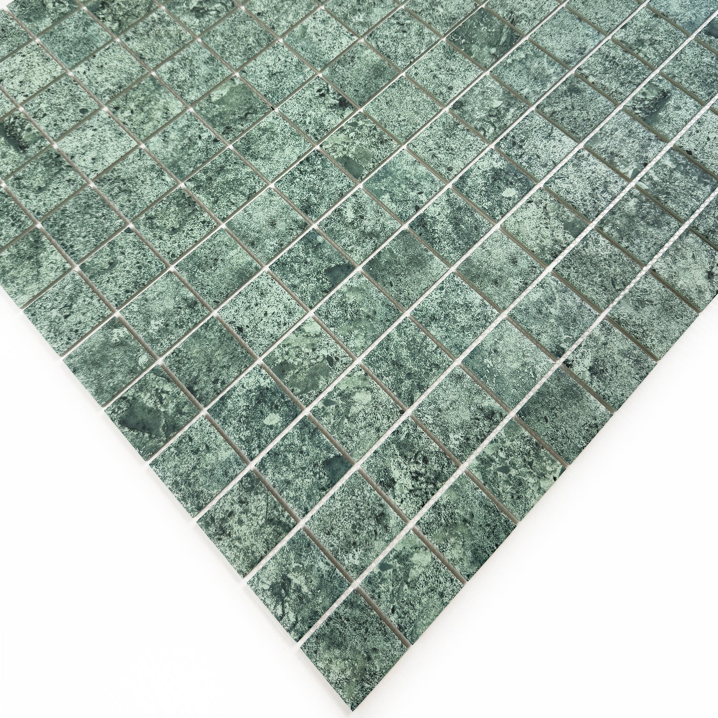Limestone Porcelain Tile Series Green  Flat Surface Matt Porcelain Mosaic