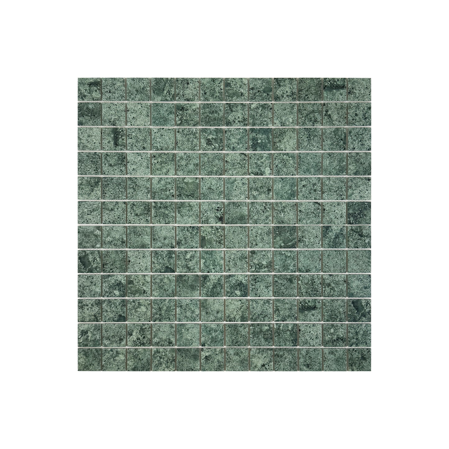 Limestone Porcelain Tile Series Green  Flat Surface Matt Porcelain Mosaic