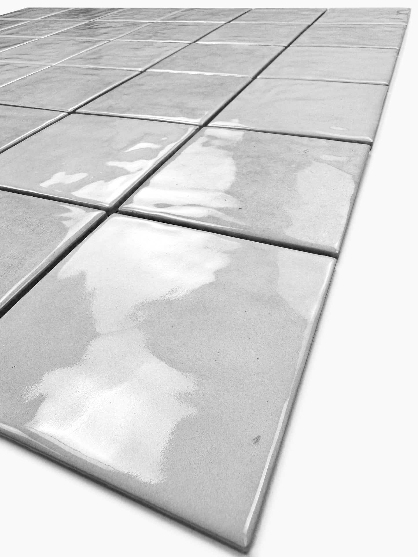 Burano Series Grey White Natural Gradient Porcelain Mosaic