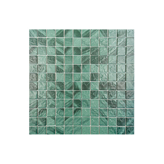 Majestic Naturale Mozambico Forest Green Stone Pattern Porcelain Mosaic