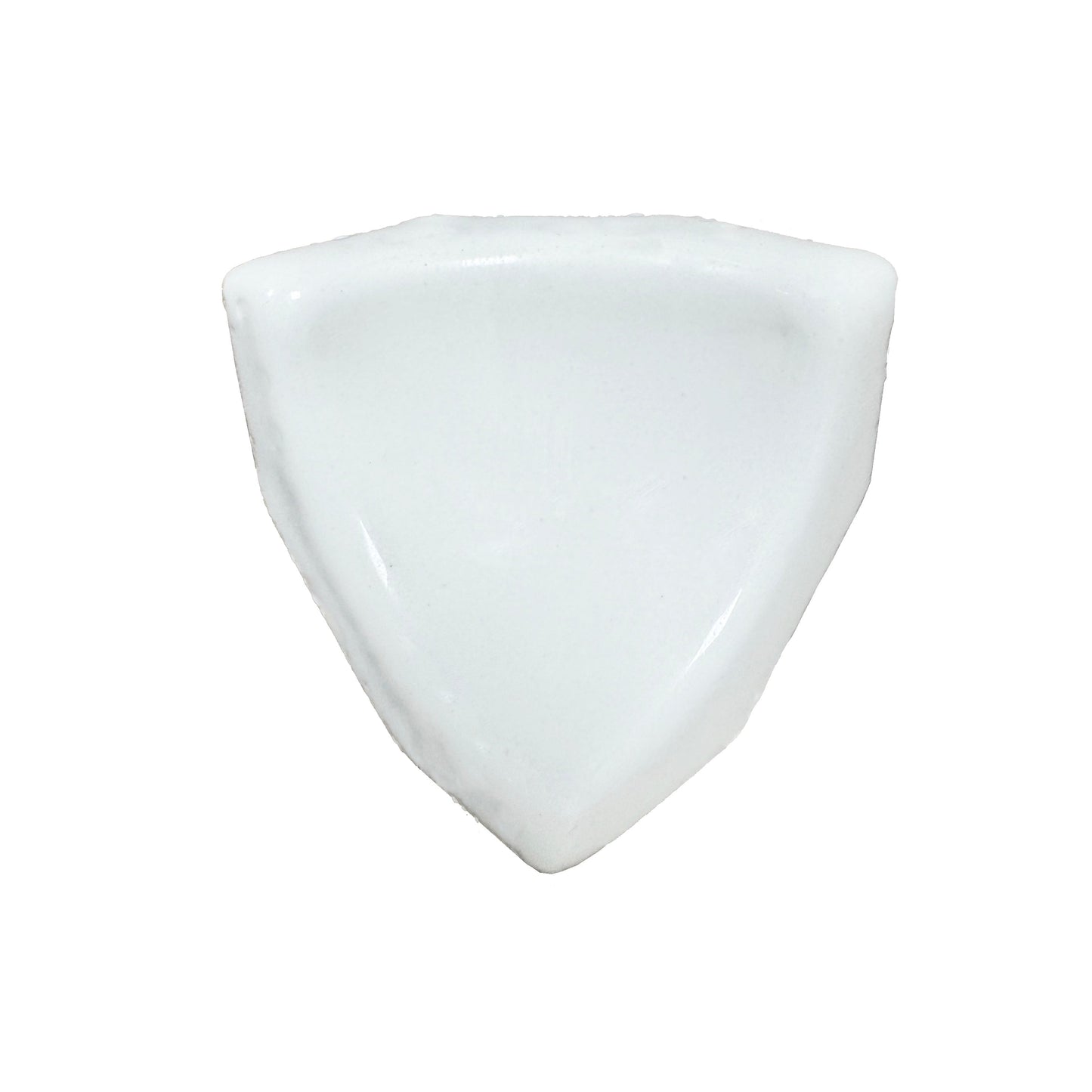 Luminous Corners Series  White Plain Small Three-Way Internal Corner Glazed Porcelain
