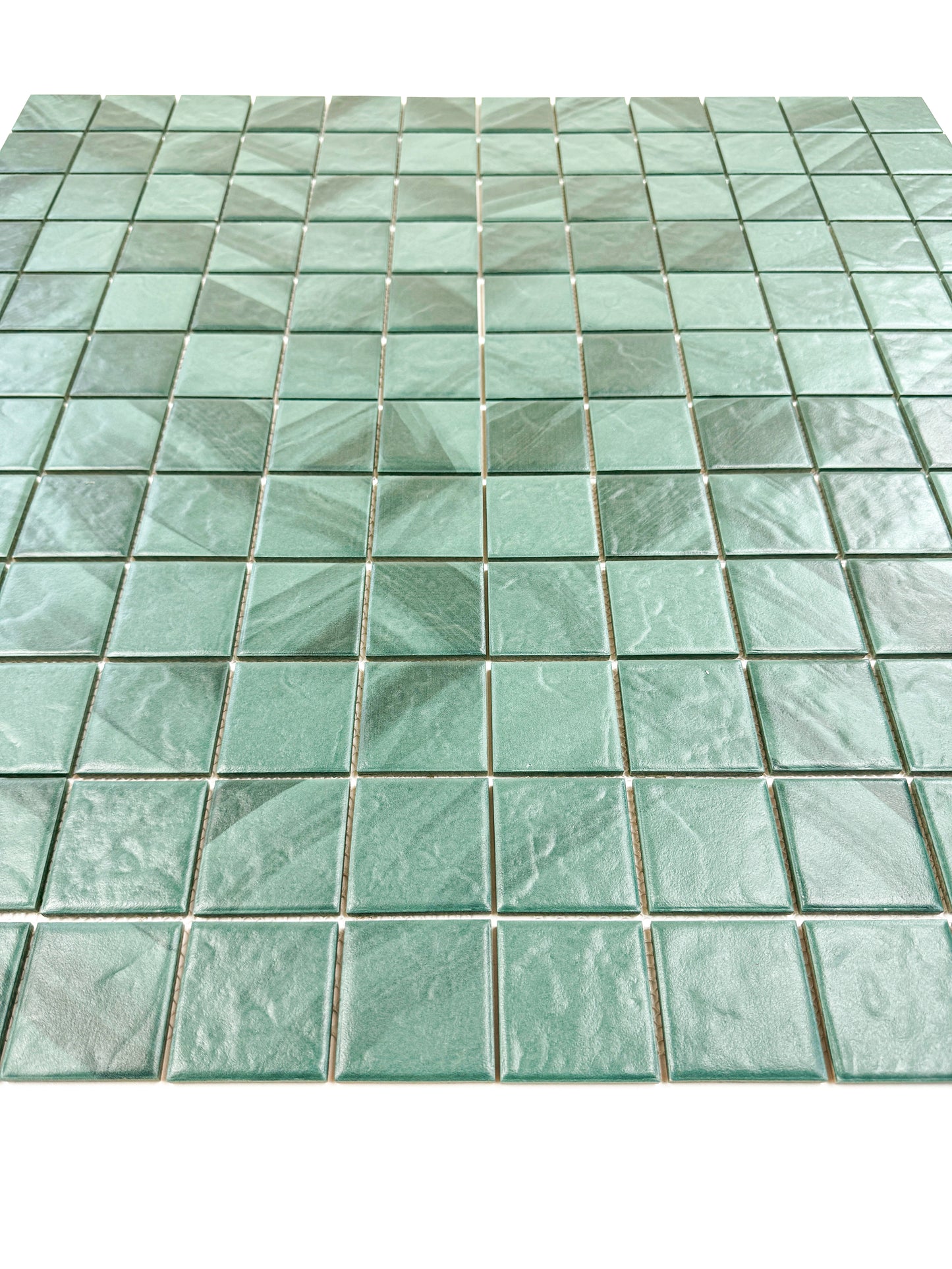 Majestic Naturale Mozambico Forest Green Stone Pattern Porcelain Mosaic