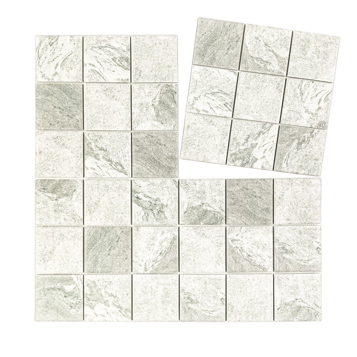 Majestic Naturale Light Beige Stone Pattern Flat Surface Porcelain Mosaic