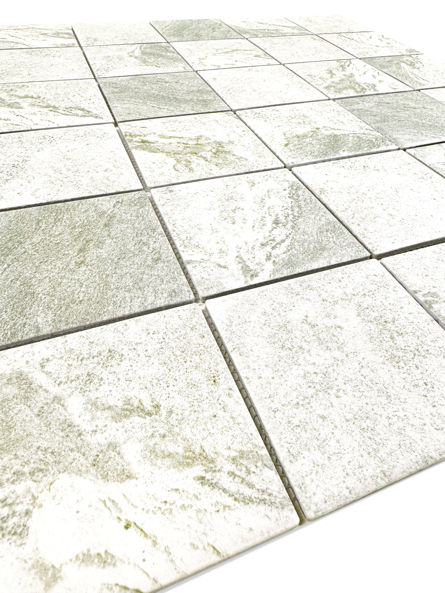 Majestic Naturale Light Beige Stone Pattern Flat Surface Porcelain Mosaic