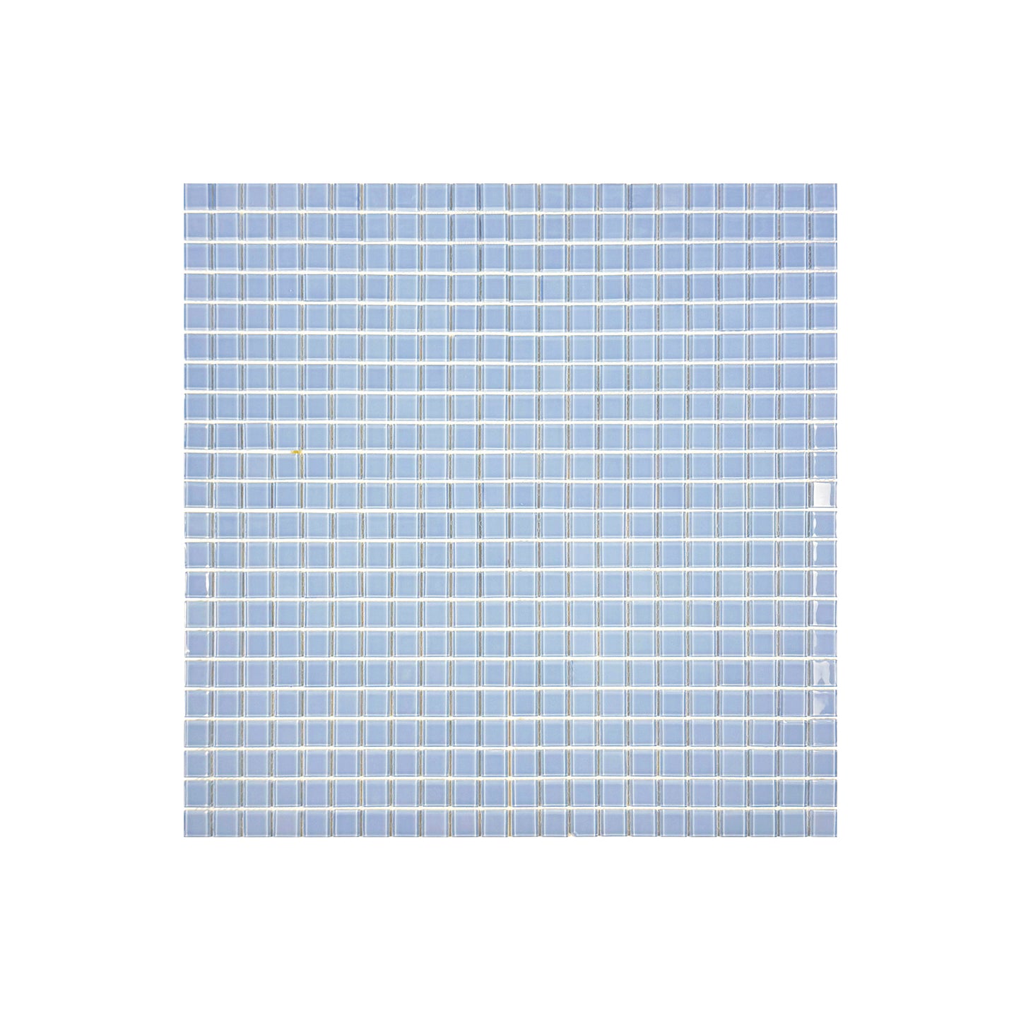 Azure Enchantment Series Sky Blue Crystal Glass Mosaic