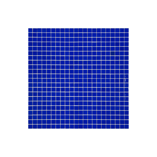 Azure Enchantment Series Klein Blue Crystal Glass Mosaic