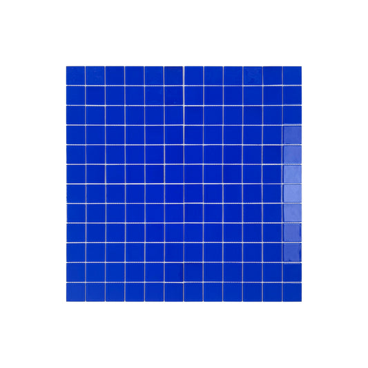 Azure Enchantment Series Klein Blue Crystal Glass Mosaic