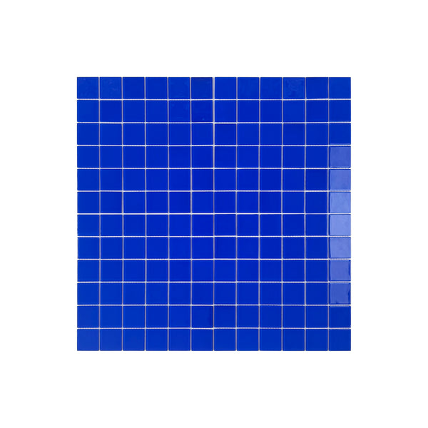 Azure Enchantment Series Klein Blue Crystal Glass Mosaic