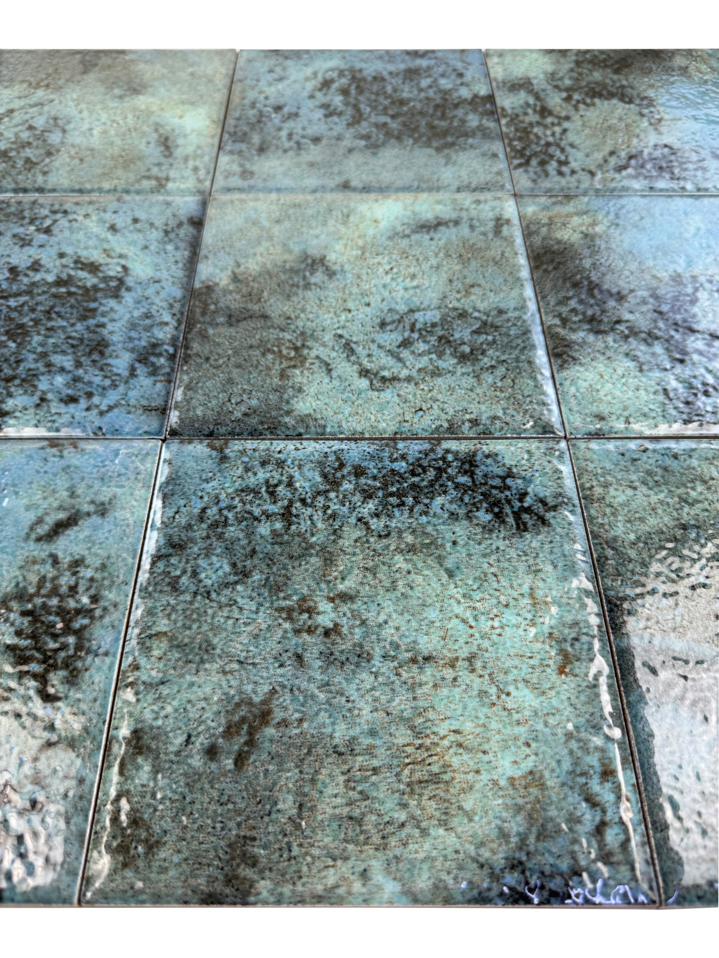 Majestic Natural Series turquoise green natural gradients design Porcelain tile