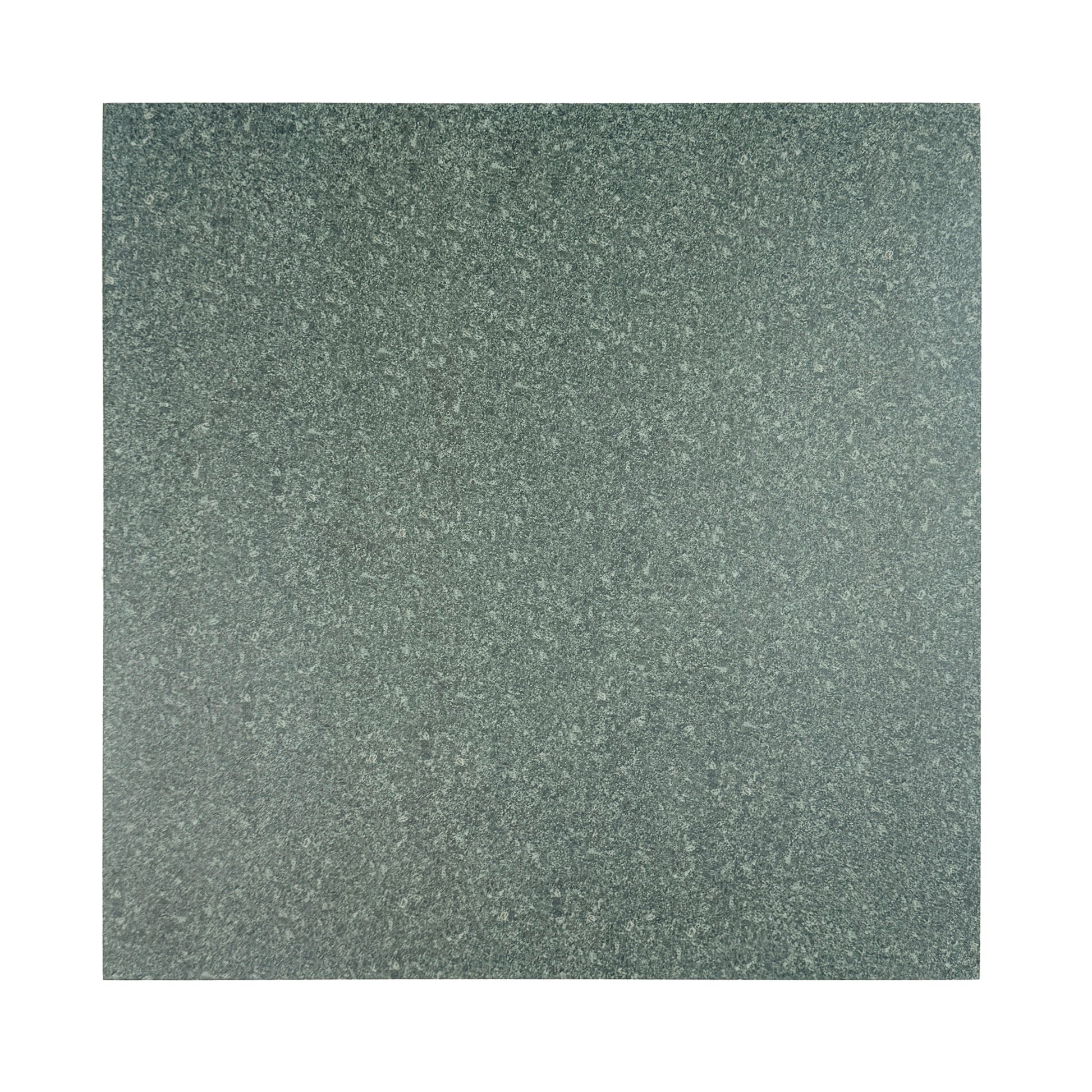 Solid green color porcelain tile  on a white background
