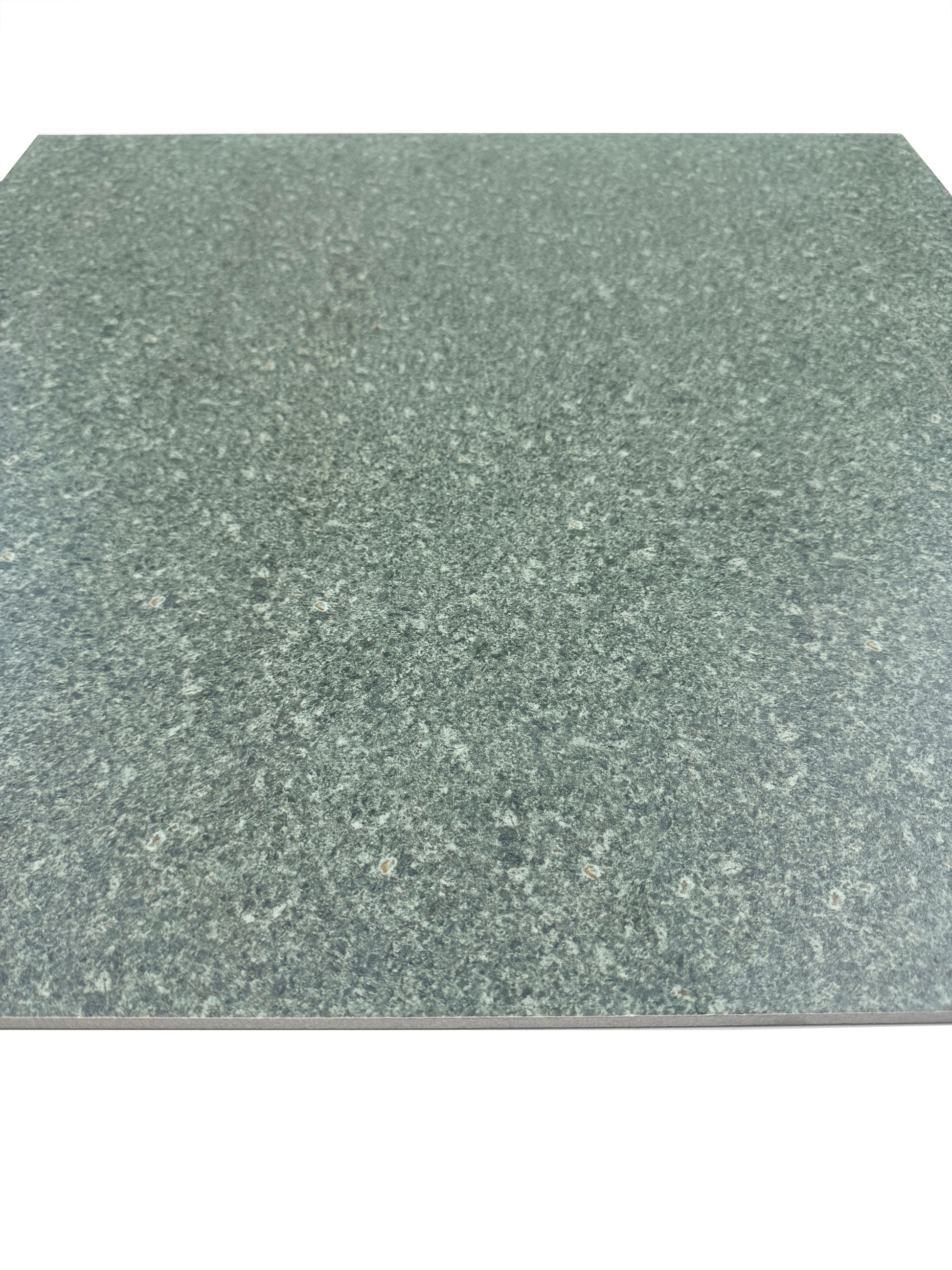 close up of sukabumi green porcelain tile