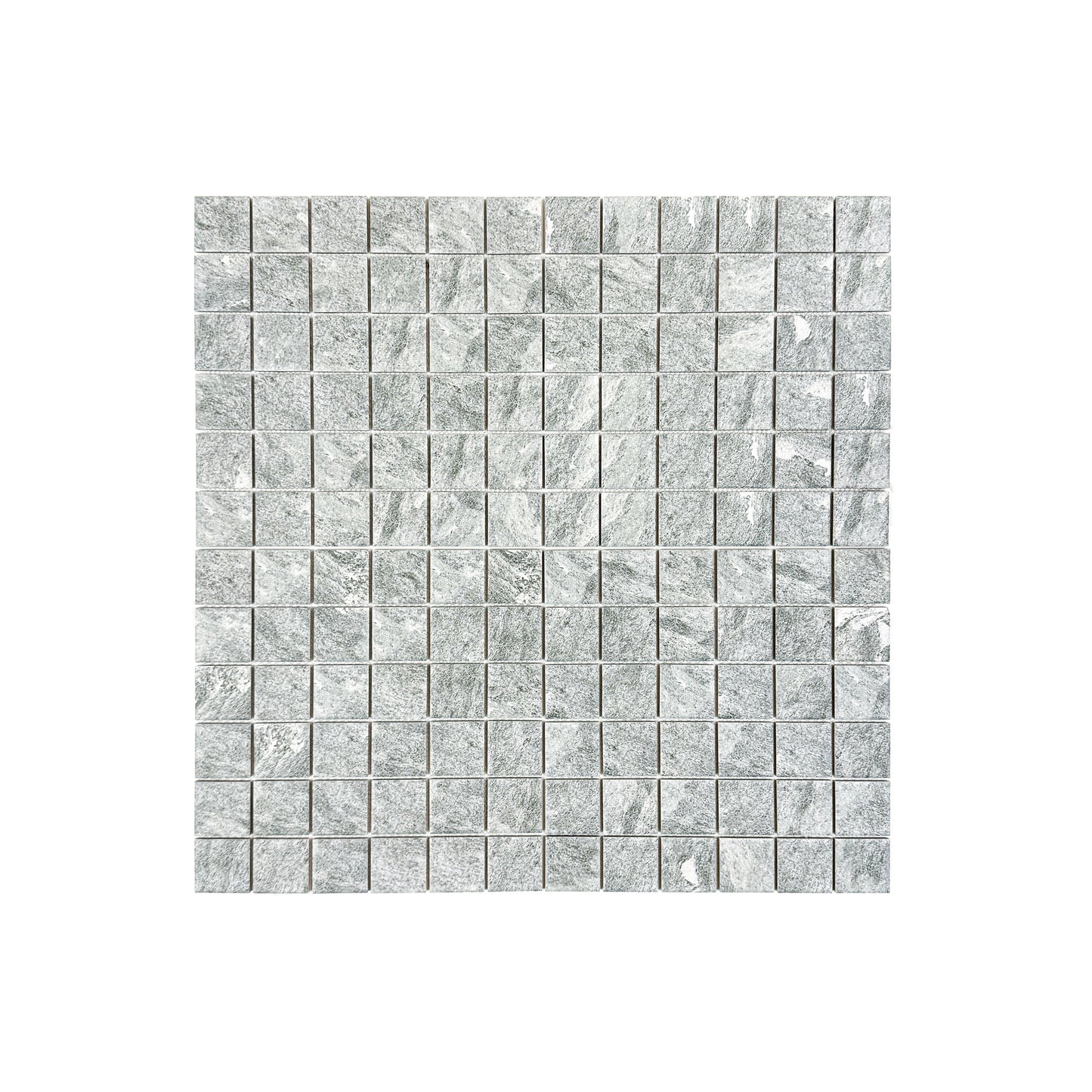 Majestic Naturale Myanmar Grey Stone Pattern Flate Surface Porcelain Mosaic