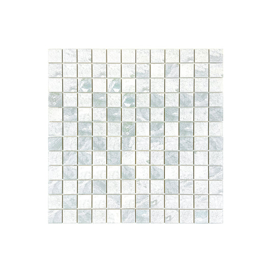 Majestic Naturale Glacier Grey Stone Pattern Flat Surface Porcelain Mosaic